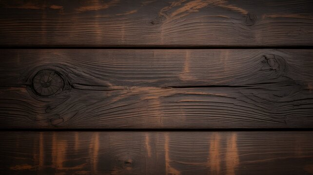 Dark Brown Wooden Texture Rustic Plank Background Image