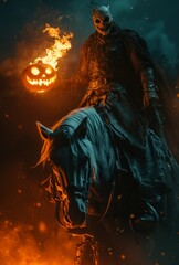 Spooky Legend: The Headless Rider of Halloween