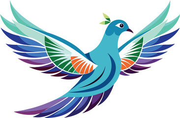 bird dove peace pigeon art