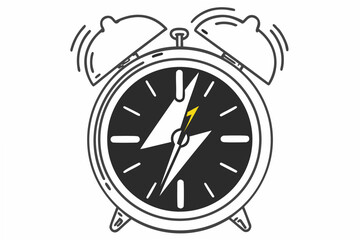 alarm clock vector