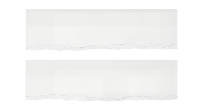 torn blank pages with uneven texture edges. set of ripped white paper sheets png isolated on transparent background. document or newspaper mockup.
 - Powered by Adobe