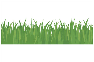 Green Grass Borders Collection Bundle| Green Meadow Nature Elements 