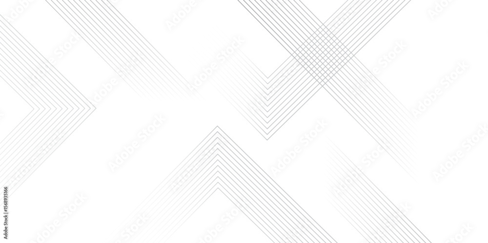 Wall mural vector digital art diagonal striped arrow stylish seamless pattern grey gradient background. modern 
