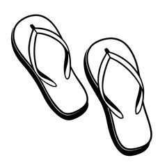 pair of flip flops