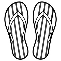 pair of flip flops