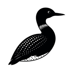 black throated loon