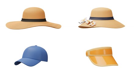 Variety of headwear styles