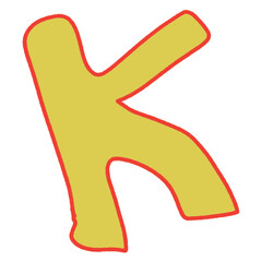 Hand drawn illustration retro background vintage shape