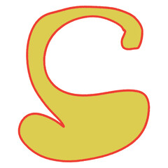 Hand drawn illustration retro background vintage shape