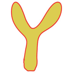 Hand drawn illustration retro background vintage shape