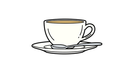 Aromatic Coffee Cup: Cozy Morning Drink