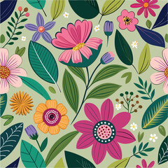 hand draw Abstract Floral Elements different applications such as logos, branding, t-shirts, digital art, cards, pattern making, social media graphics, stationary, packaging, surface design vector