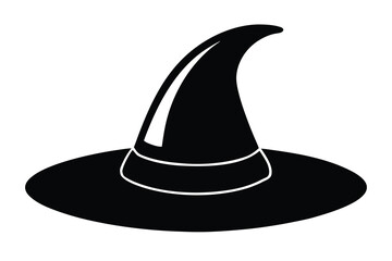 witch hat vector icon