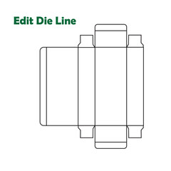 Dieline, Dieline Box, DielineTemplate, the dieline, box dieline, dieline design, vector dieline, mailer box dieline, vector packaging template