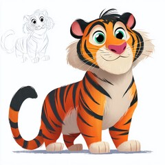 Dynamic Tiger Portrait Expert AIPowered Visual Prompt Generator for Stunning FullBody Renderings