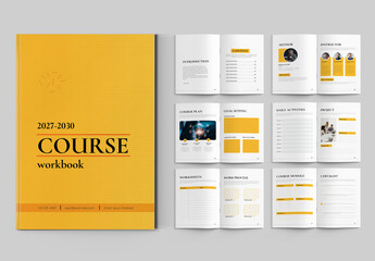 Course Workbook Template Layout
