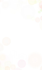 Yellow Bokeh Light PNG Effect