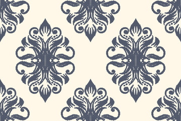 Saree Sarong Motifs Ikat floral paisley embroidery floral.ikat ethnic oriental pattern traditional.Ikat embroidery style abstract embroidery design for texture,fabric,clothing,wrapping,decoration