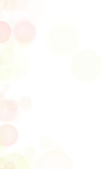 Yellow Bokeh Light PNG Effect