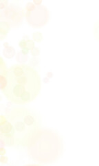 Yellow Bokeh Light PNG Effect