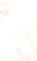 Yellow Bokeh Light PNG Effect