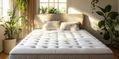 Bedroom Mattress Sunlight Plants