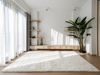 Light minimalist room