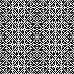 Minimal Geometric Seamless Pattern – Elegant Black and White Geometric Repeat Background for Textiles, Wallpaper, and Digital Design. EPS vector illustration