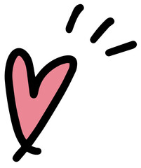 かわいい手書き風イラスト ベクター