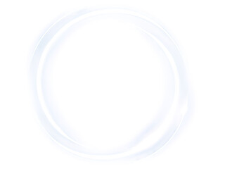 white round frame