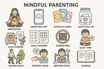 Mindful parenting tips: activities for emotional well-being and calm