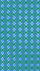Fototapeta premium カラフルなチェックの背景 ブルー