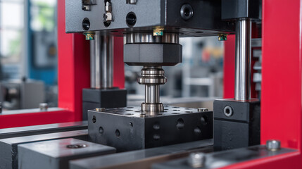 Precision Components of a Modern Hydraulic Press