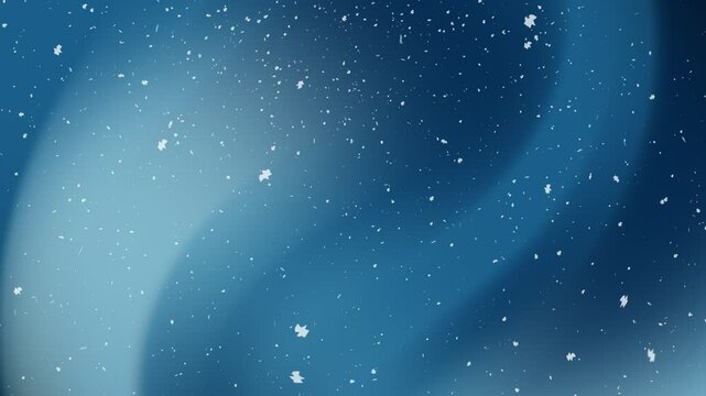 Blue background with falling snowflakes. Perfect for winter themed designs, holiday greeting cards, seasonal social media posts, and Christmas event promotions.