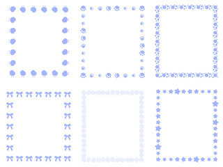 四角いフレーム　D-4