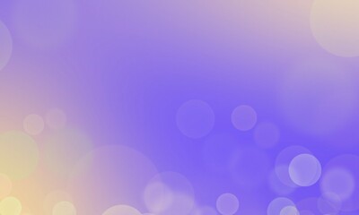 Yellow Bokeh Light  On Gradient Background