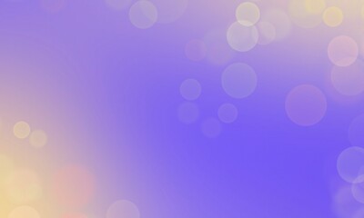 Yellow Bokeh Light  On Gradient Background