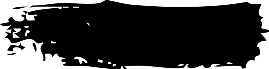 Black ink splash and paint splatter vector illustration