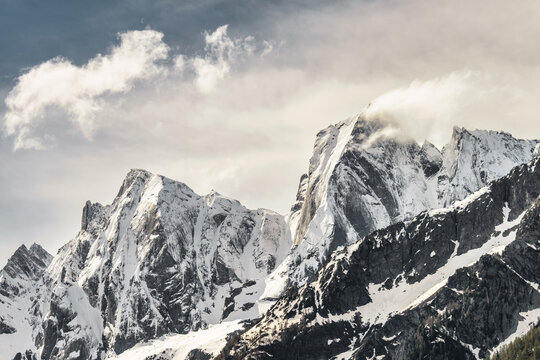Rhaetian Alps Piz Badile