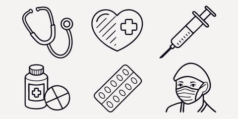 vector set of tooth brushes