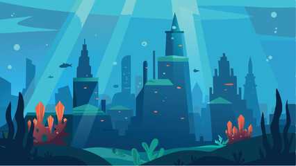 night landscape with castle