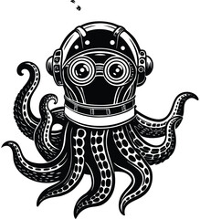 Steampunk Octopus A Mechanical Marvel of the Deep