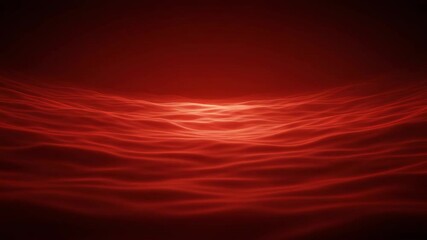 Dynamic red waves with a hint of purple, capturing the essence of a sunset sky