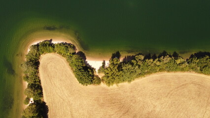 lac vue de haut