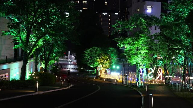 赤坂サカス　夜景　2025年