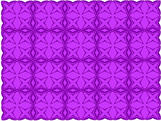 seamless pattern with floral pattern purple