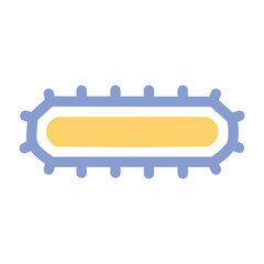 Military Vehicle Icon - Tracks