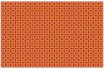 A seamless red orange tile pattern in vector style adds fiery warmth to any floor or wall, ideal for stylish, eye catching interior designs.