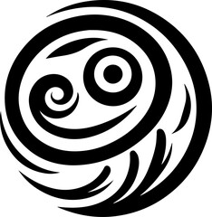 Abstract Spiral Swirl Icon