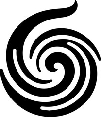 Abstract Spiral Swirl Icon